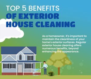 Top 5 Benefits of Exterior House Cleaning
